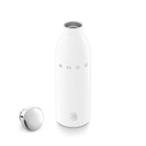 Smeg x 24Bottles 50's Style Reusable 500ml Clima Bottle - White