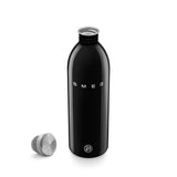 Smeg x 24Bottles 50's Style Urban Reusable Non-Thermal 1 Litre Bottle - Black