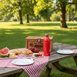 Smeg x 24Bottles 50's Style Urban Reusable Non-Thermal 1 Litre Bottle - Red