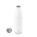Smeg x 24Bottles 50's Style Urban-Reusable Non-Thermal 1 Litre Bottle - White