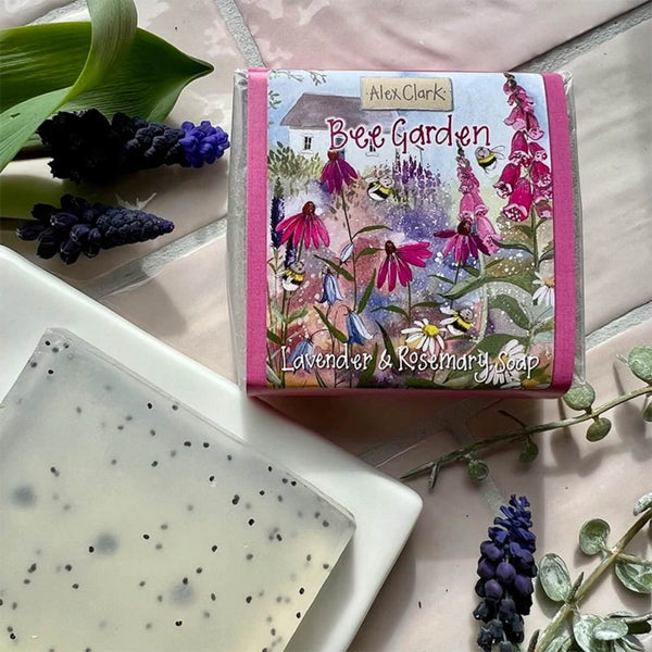 Alex Clark Bee Garden Handmade Soap - Lavender & Rosemary