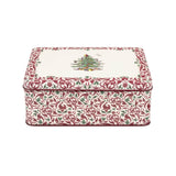 Spode Christmas Tree Yuletide Deep Rectangular Tin