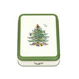 Spode Christmas Tree Yuletide Small Rectangular Tin