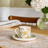 Spode Morris & Co Earthenware Espresso Cup & Saucer - Assorted Designs