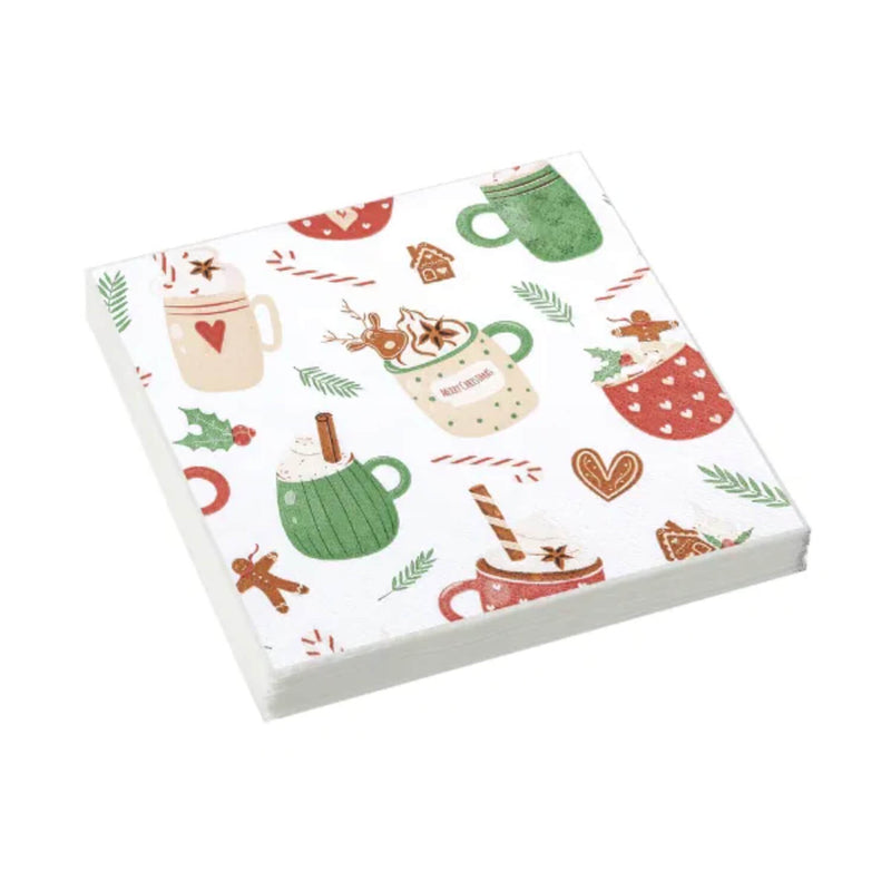 Stow Green Sweet Cups Pack of 20 Recycled Paper Napkins