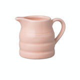 Bartleet & Sons 135ml Porcelain Churn Jug - Coral Pink