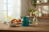 Bartleet & Sons 1/2 Pint Porcelain Churn Jug - Teal