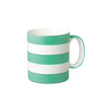 W.M Bartleet & Sons Porcelain Stripe Espresso Mug - Sea Green