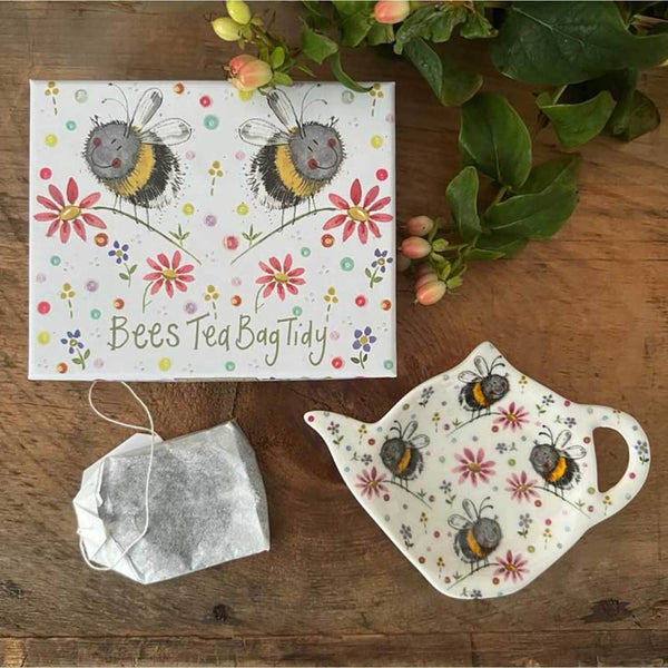 Alex Clark Teabag Tidy - Bees