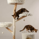 Scruffs Alpine Pyrenees Cat Tree - Cream