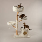 Scruffs Alpine Pyrenees Cat Tree - Cream