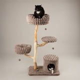 Scruffs Alpine Pyrenees Cat Tree - Taupe