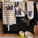 Alex Clark 100% Cotton Tea Towel - Man's Best Friend