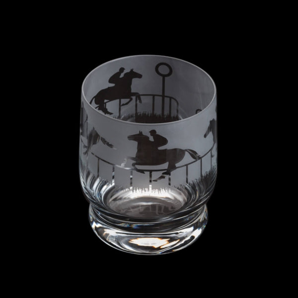 Dartington Aspect Tumbler - Horse Racing
