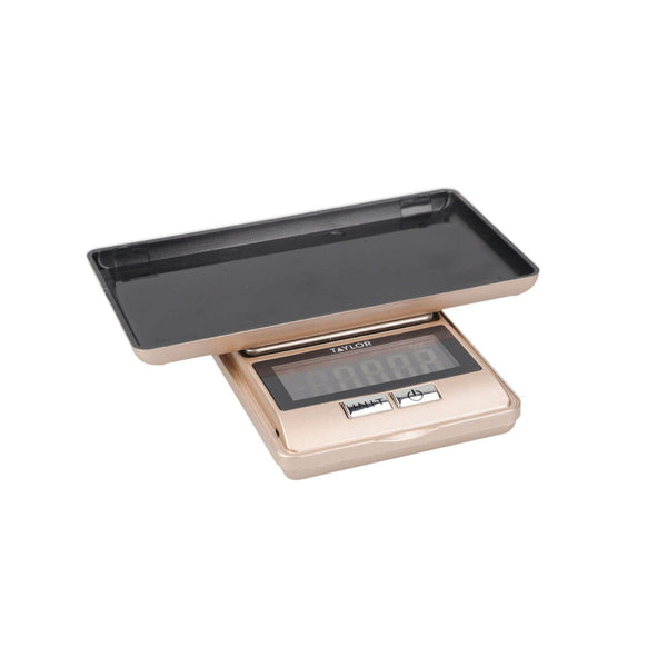Taylors Pro 0.01g Ultra Precision Portion Digital Kitchen Scales - Rose Gold