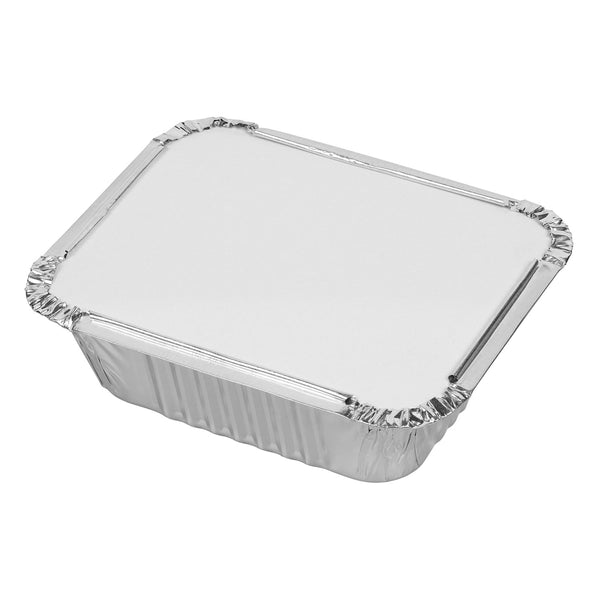 Tala 15cm x 12cm Foil Baking Containers with Lid -Pack of 10