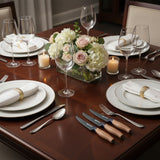 Taylor's Eye Witness Brooklyn 4-Piece Steak Knife Set - Walnut Effect