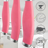Taylor's Eye Witness Syracuse 3-Piece Kitchen Knife Set - Raspberry