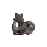 The Original Gluggle Jug Factory Salt & Pepper Shakers - Matte Black