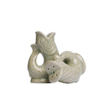 The Original Gluggle Jug Factory Salt & Pepper Shakers - Sage