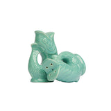 The Original Gluggle Jug Factory Salt & Pepper Shakers - Sea Green