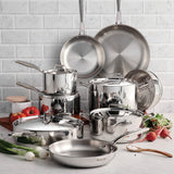 Tramontina Grano 3-Ply Stainless Steel 30cm Frying Pan