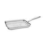 Tramontina Grano 3-Ply Stainless Steel 28cm Ribbed Griddle Pan