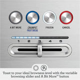 Sage Appliances BTA730 'A Bit More'™ Long Slot 4-Slice Toaster - Brushed Steel