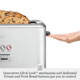 Sage Appliances BTA730 'A Bit More'™ Long Slot 4-Slice Toaster - Brushed Steel