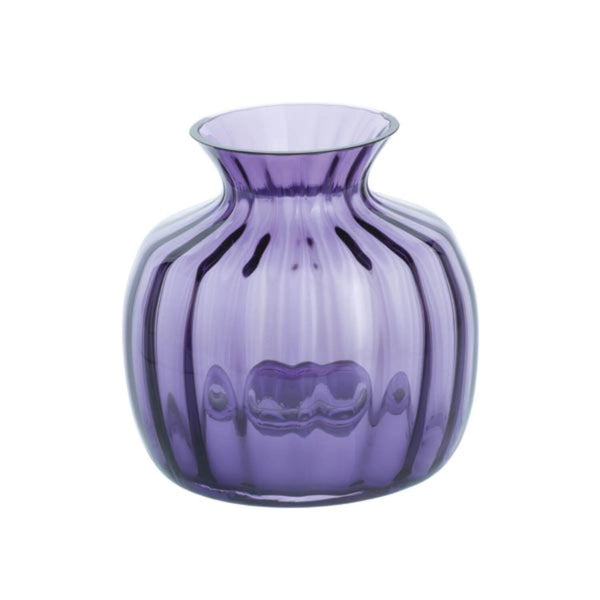 Dartington Handmade Cushion Small Vase - Amethyst