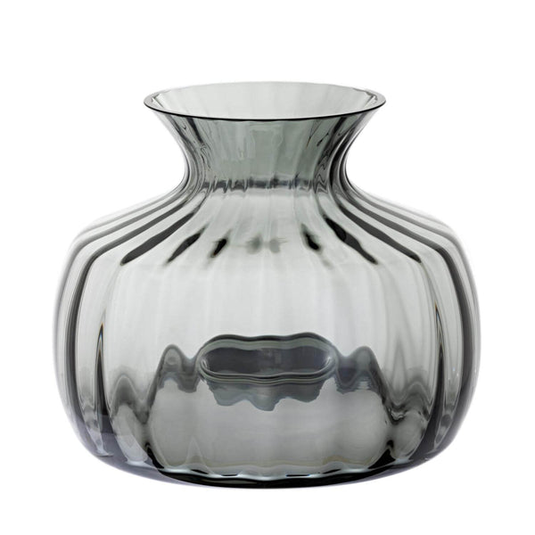 Dartington Handmade Cushion Medium Vase - Smoke