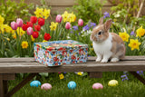 Elite Tins Vintage Easter Deep Rectangular Tin