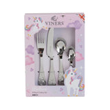 Viners Believe Stainless Steel Childrens 4-Piece Cutlery Set