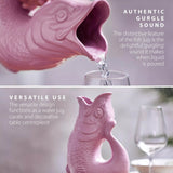 Wade Fish Earthenware 0.6 Litre Gluggle Jug - Pink