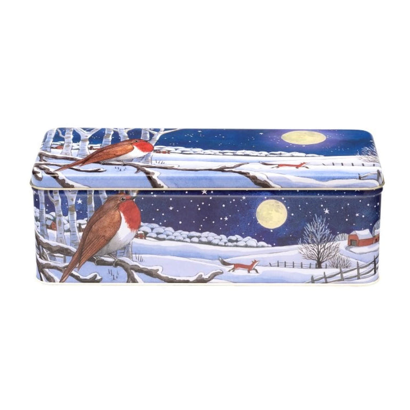 Emma Bridgewater Christmas Long Deep Rectangular Tin - Winter Animals