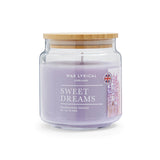 Wax Lyrical England Medium Scented Candle Jar - Sweet Dreams