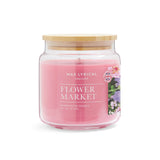 Wax Lyrical England Medium Scented Candle Jar - Flower Market