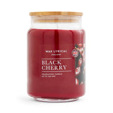 Wax Lyrical England Large Scented Candle Jar - Black Cherry