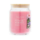 Wax Lyrical England Large Scented Candle Jar - Flower Market