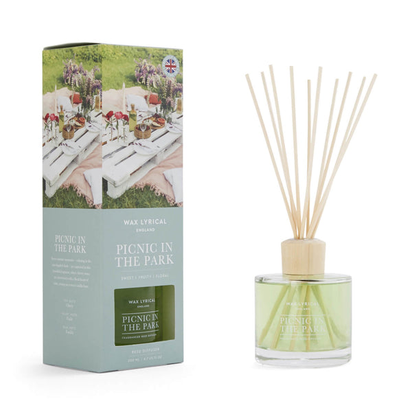 Wax Lyrical England 200ml Reed Diffuser - Picnic In The Park
