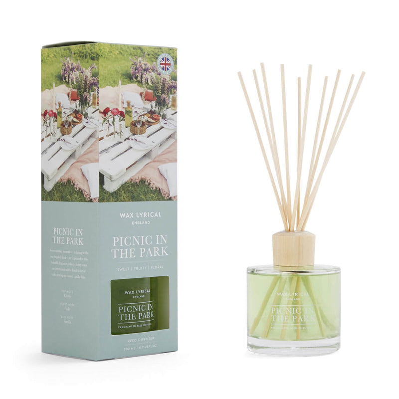 Wax Lyrical England 200ml Reed Diffuser - Picnic In The Park