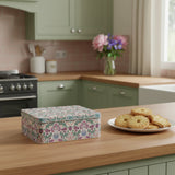 Elite Tins Arts & Crafts Deep Rectangular Tin - Hyacinth