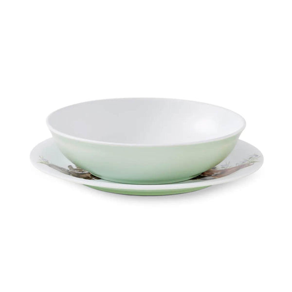 Wrendale Designs Little Wren Melamine Plate & Bowl Set