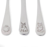 Wrendale Designs Little Wren Stainless Steel 3-Piece Cutlery Set