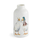 Wrendale Designs by Hannah Dale Set of 3 Fine China Vase Set