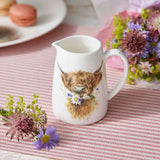 Wrendale Designs by Hannah Dale Fine China Posy Jug - Daisy Coo - Highland Cow