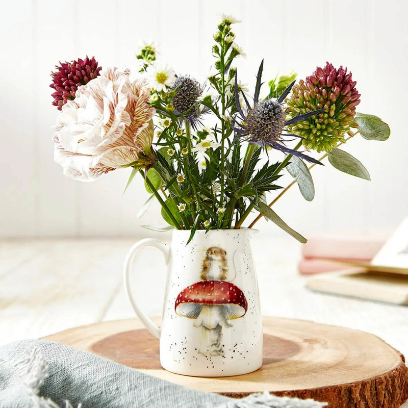 Wrendale Designs by Hannah Dale Fine China Posy Jug - He's A Fun-Gi