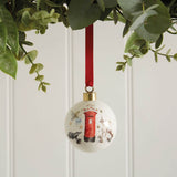 Wrendale Designs by Hannah Dale 2023 Limited Edition Christmas Bauble - Post Box
