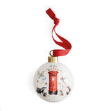 Wrendale Designs by Hannah Dale 2023 Limited Edition Christmas Bauble - Post Box