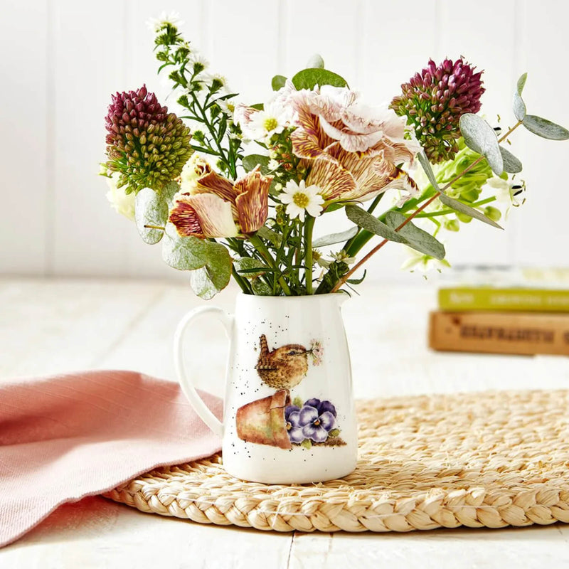 Wrendale Designs by Hannah Dale Fine China Posy Jug - Pottering About